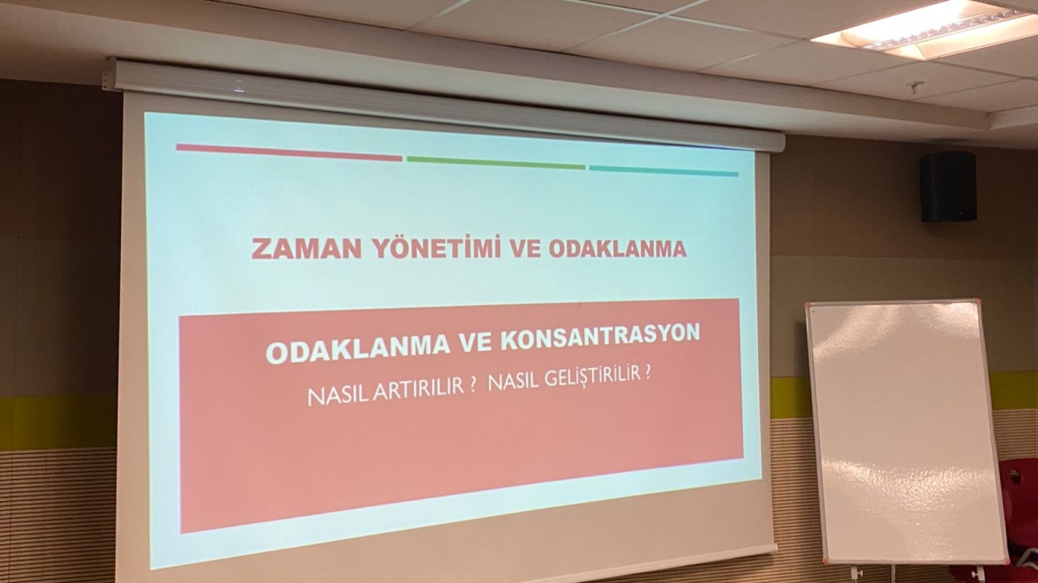 ZAMAN YÖNETİMİ VE ODAKLANMA SEMİNERİ