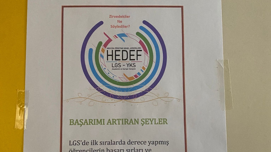 LGS’ye 40 Gün Kala Motivasyon Panosu Hazır!